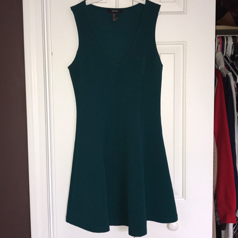 Emerald Green Dress Small Forever 21